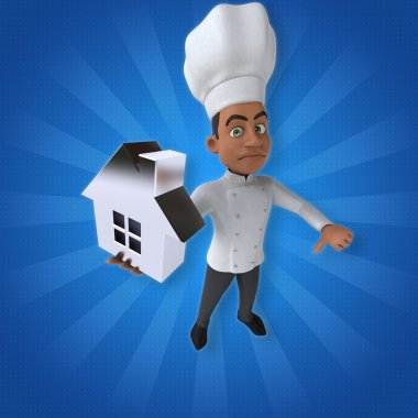 Eğlenceli çizgi film Şef