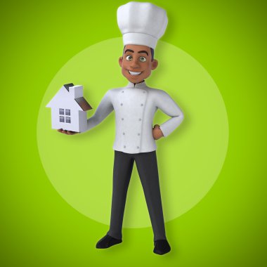 Eğlenceli çizgi film Şef