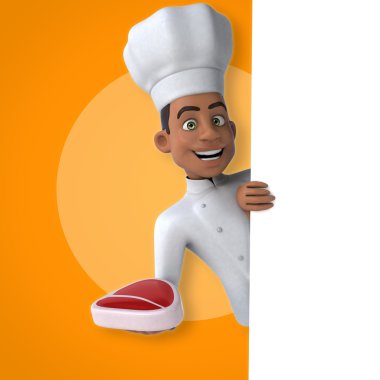 Eğlenceli çizgi film Şef