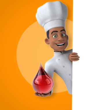 Eğlenceli çizgi film Şef