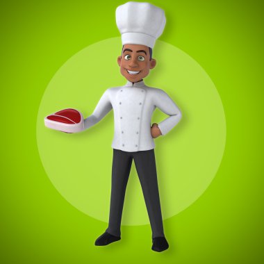 Eğlenceli çizgi film Şef
