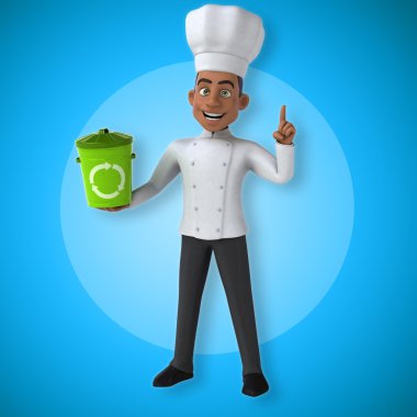 Eğlenceli çizgi film Şef