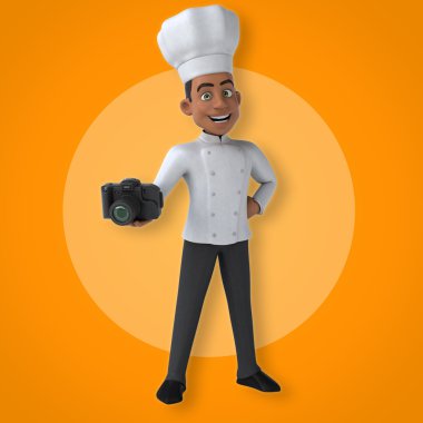 Eğlenceli çizgi film Şef