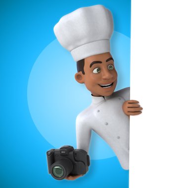 Eğlenceli çizgi film Şef