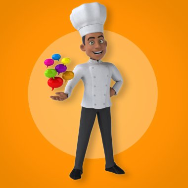 Eğlenceli çizgi film Şef