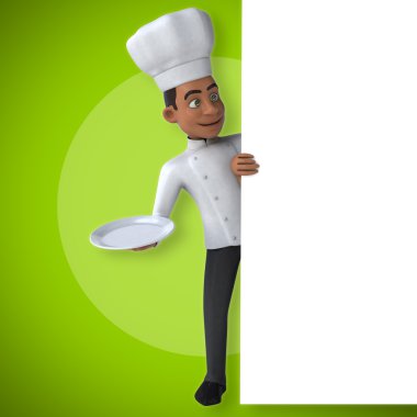 Eğlenceli çizgi film Şef