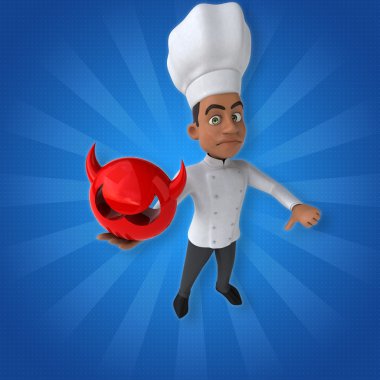 Eğlenceli çizgi film Şef