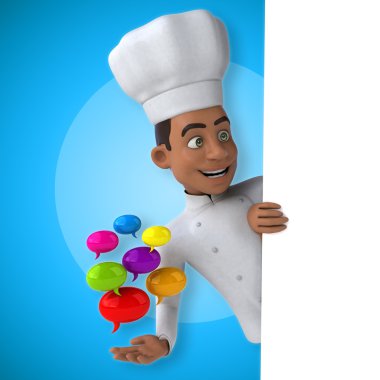 Eğlenceli çizgi film Şef