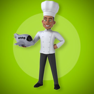 Eğlenceli çizgi film Şef