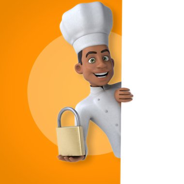 Eğlenceli çizgi film Şef