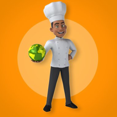 Eğlenceli çizgi film Şef