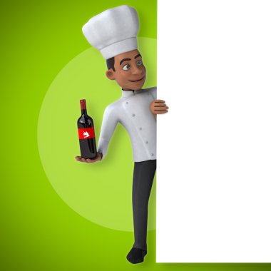 Eğlenceli çizgi film Şef