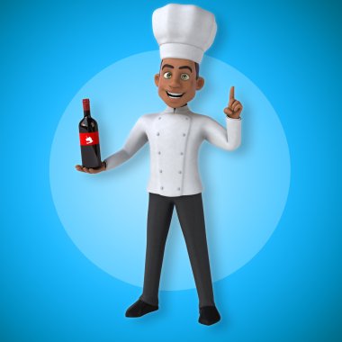 Eğlenceli çizgi film Şef