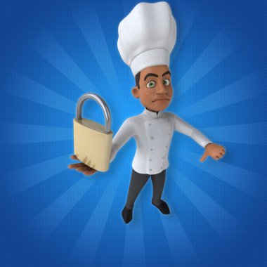 Eğlenceli çizgi film Şef