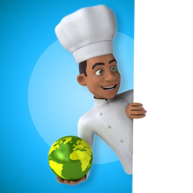 Eğlenceli çizgi film Şef