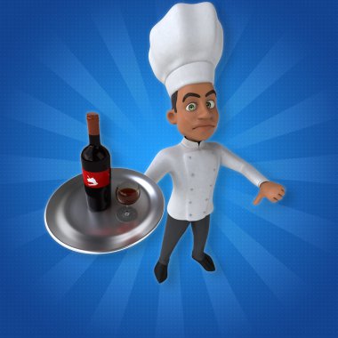 Eğlenceli çizgi film Şef