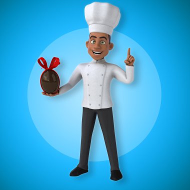 Eğlenceli çizgi film Şef