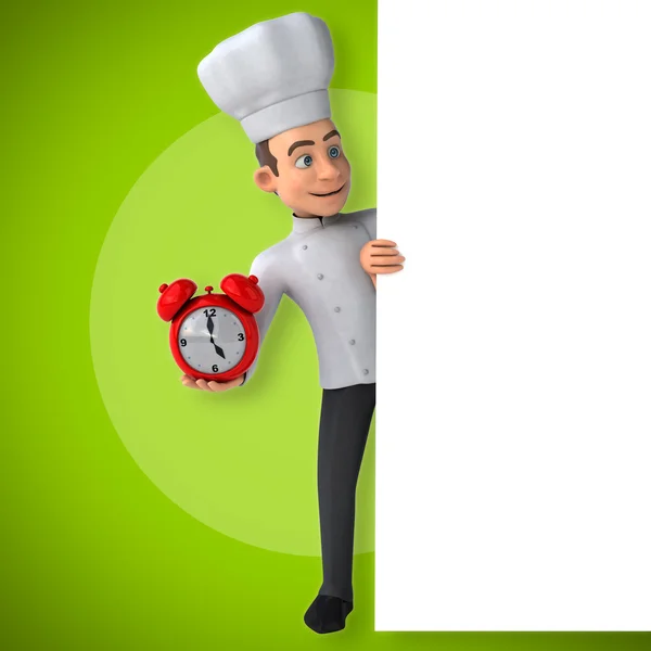 Fun cartoon chef — Stock Photo, Image