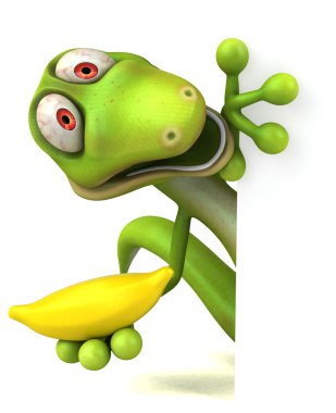 Eğlenceli çizgi film kertenkele