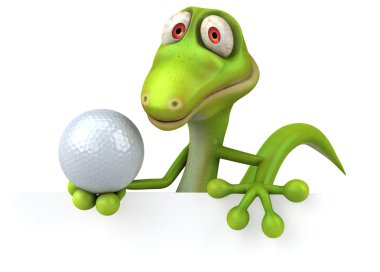 Eğlenceli çizgi film kertenkele