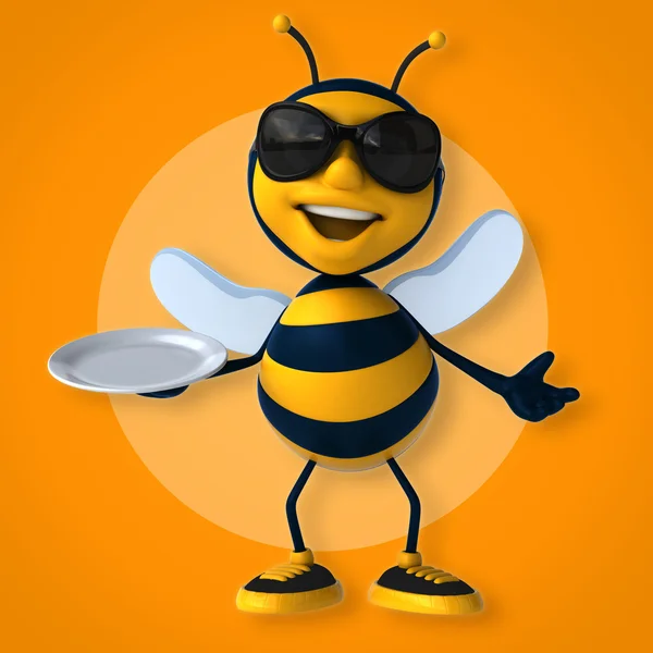 Bienenhalteplatte — Stockfoto
