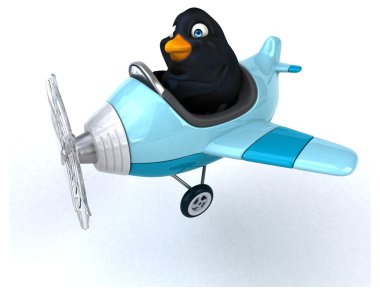 komik karikatür kuş