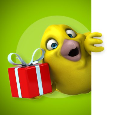  holding-oyun kağıdı ve mevcut kuş