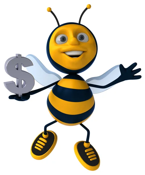 Μέλισσα εκμετάλλευση του δολαρίου — Φωτογραφία Αρχείου