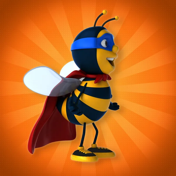 Bee super hero — Stock Photo, Image