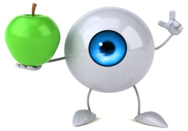  Göz holding elma