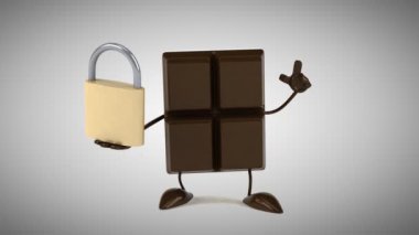 Çikolata holding asma kilit 