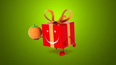 komik hediye portakal ile