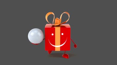  Golf topu ile kutusu 