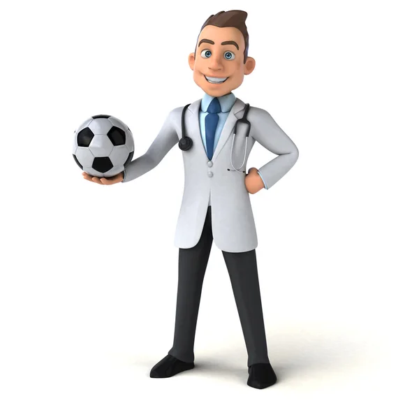 Doctor holding ball Stock Photo by ©julos 122088958