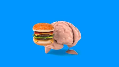 komik beyin holding burger