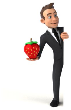  işadamı holding kartı ve çilek