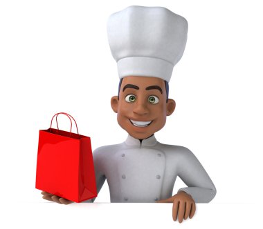  Şef holding kartı ve çanta