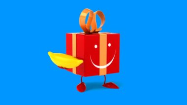 muz ile komik hediye