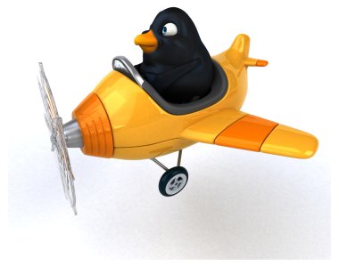 komik karikatür kuş