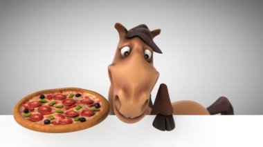 Ata holding kartı ve pizza