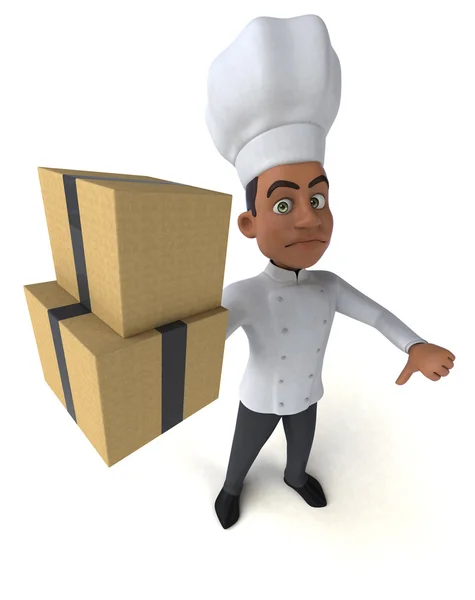 Cajas de espera del chef —  Fotos de Stock