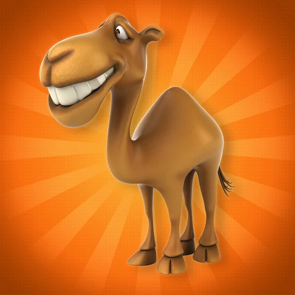 Leuke kameel cartoon — Stockfoto