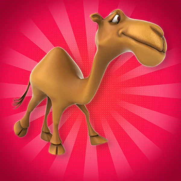Desenhos animados divertidos camelo — Fotografia de Stock