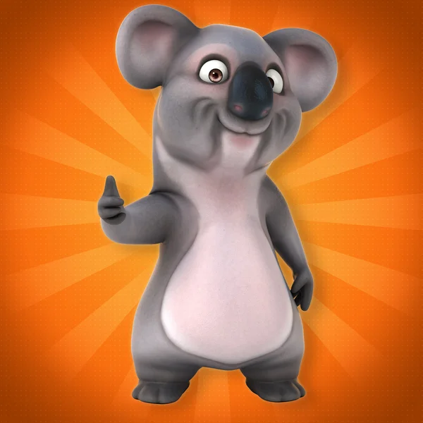 Funny grey  koala — Stock Photo, Image