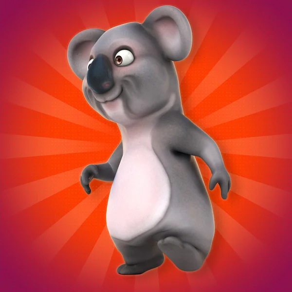 Divertido koala gris — Foto de Stock