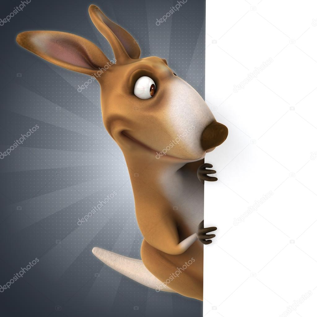Funny kangaroo cartoon Stock Photo by ©julos 123171426 Funny kangaroo cartoon Stock Photo by ©julos 123171426