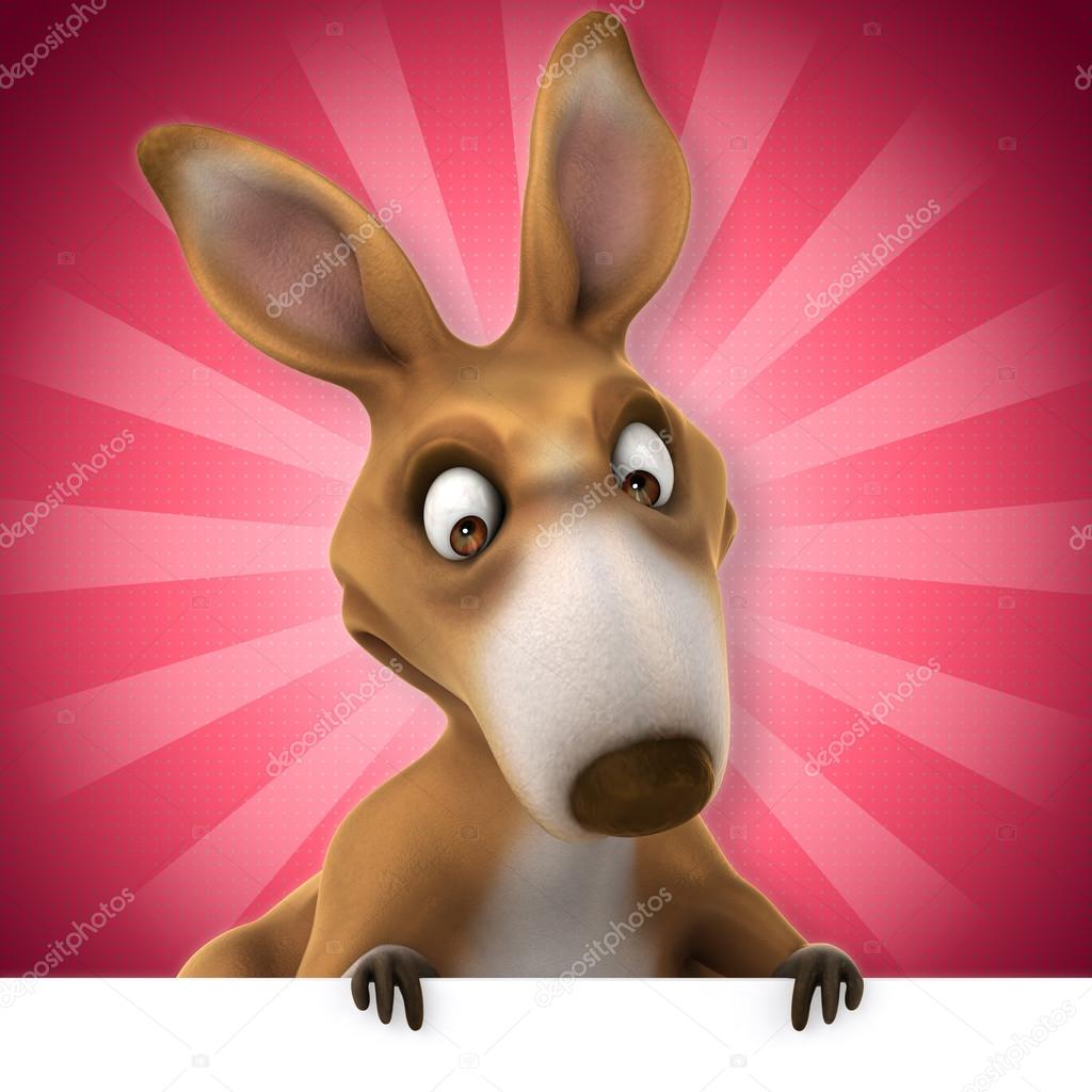 Funny kangaroo cartoon Stock Photo by ©julos 123171450