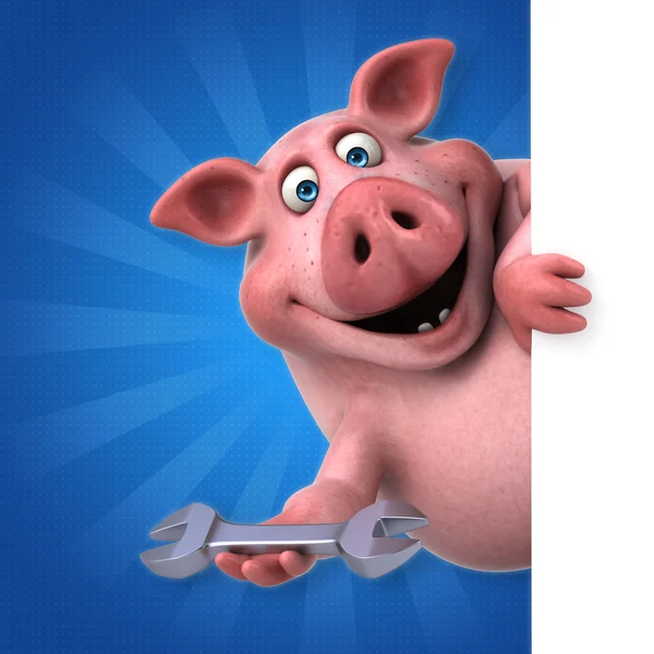 돼지 지주 렌치 — 스톡 사진