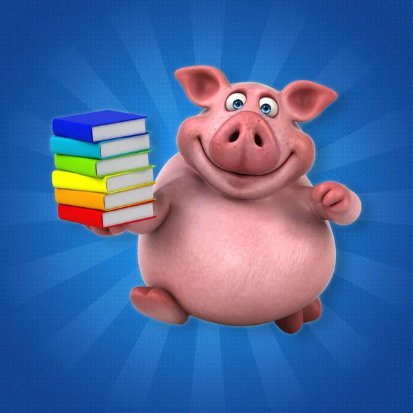 Libros de explotación porcina — Foto de Stock