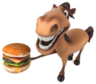 Ata holding burger 